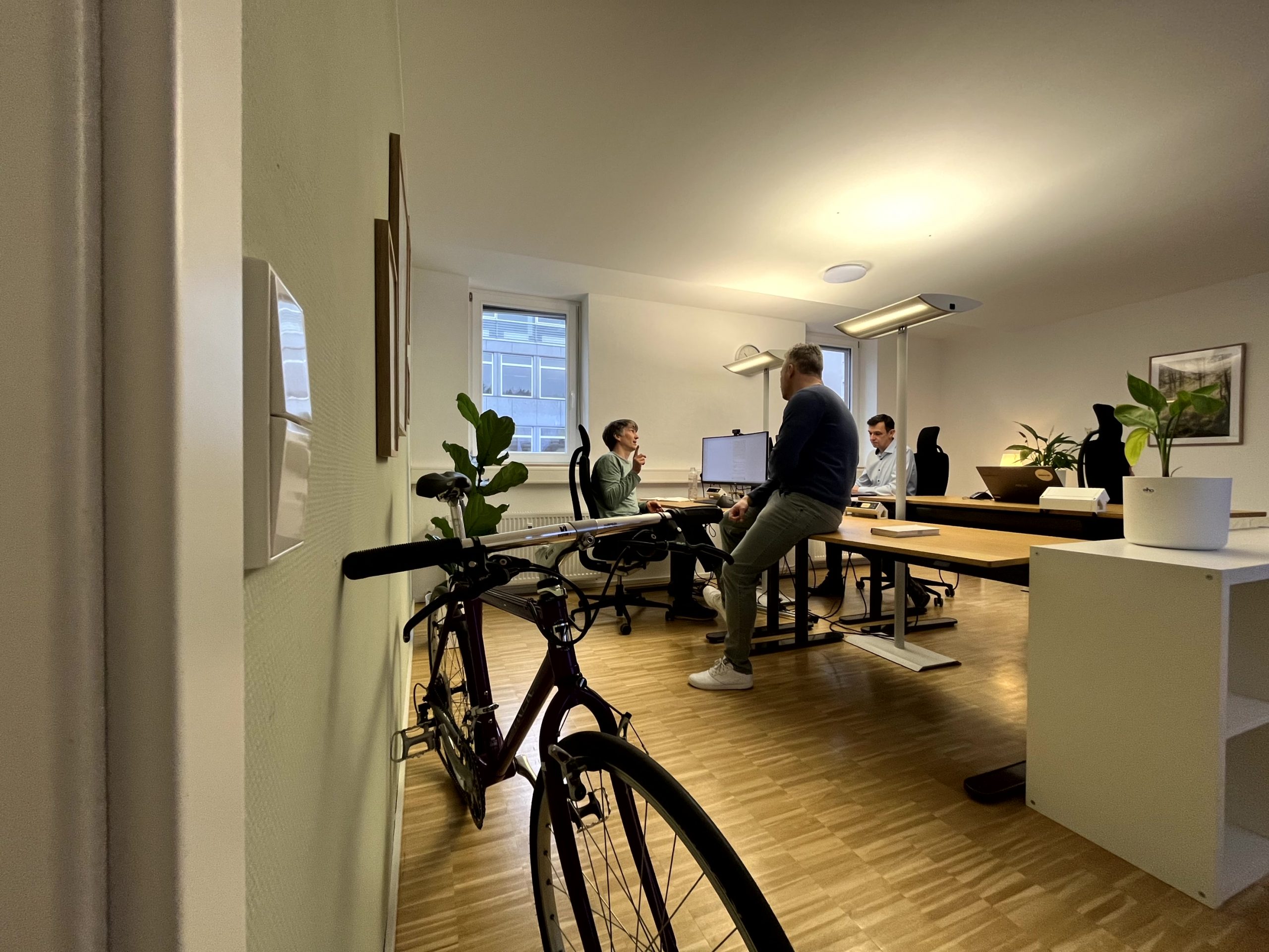 Moderne Arbeitsplätze im Tauberwerk Coworking Space