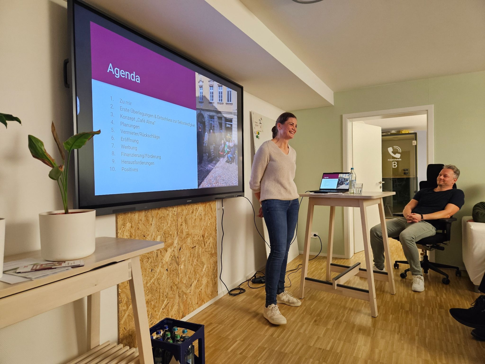 FoundersTalk im Oktober: Franziska Lang vom Café Alma
