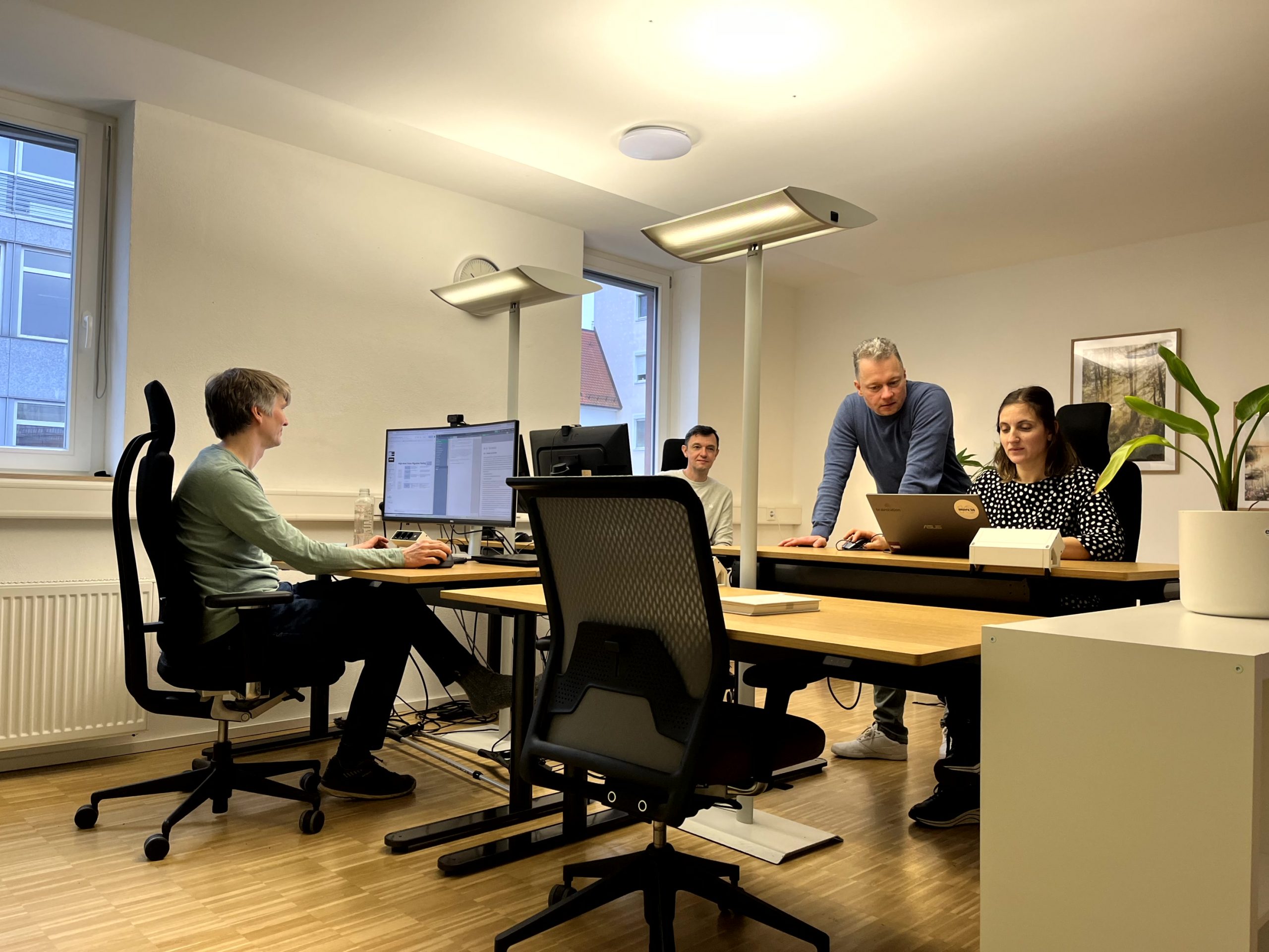 Arbeiten im Tauberwerk